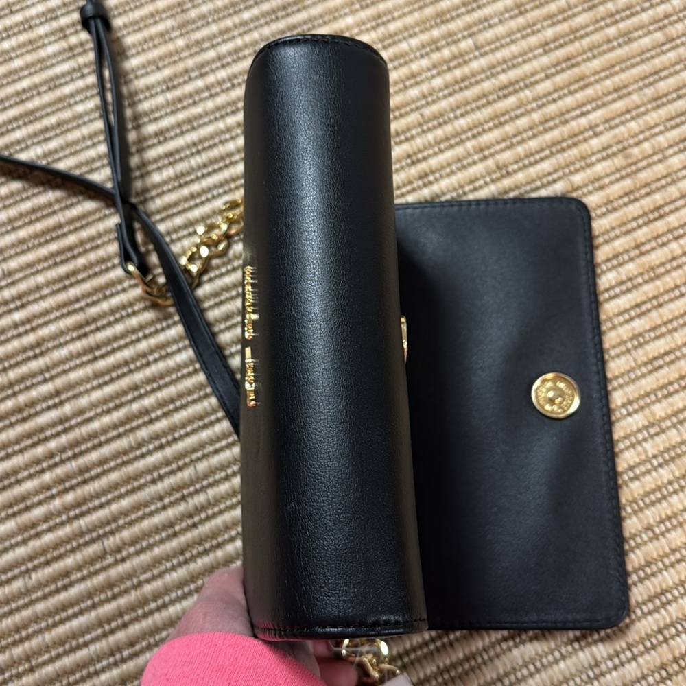 Luv Betsey Johnson Black Crossbody Purse - Picture 8 of 16